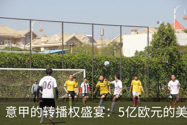 意甲的转播权盛宴：5亿欧元的美梦！